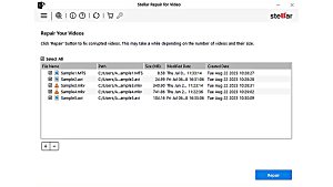 Stellar Repair for Video